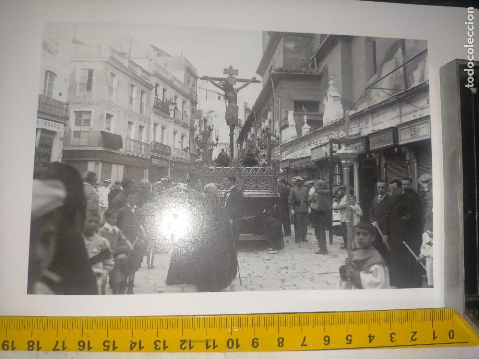 Otros Art&iacute;culos de Coleccionismo en Papel: DE UN RECORTE ENCICLOPEDICO SEMANA SANTA SEVILLA - DESAPARECIDO CRISTO DE SAN AGUSTIN DE SAN ROQUE