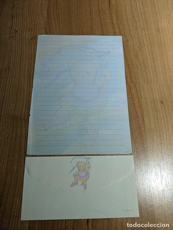 Collectionnisme Papier divers: ANTIGUA CARTA + SOBRE OLOR &laquo;OSITA DANZANDO&raquo; A&Ntilde;OS 90