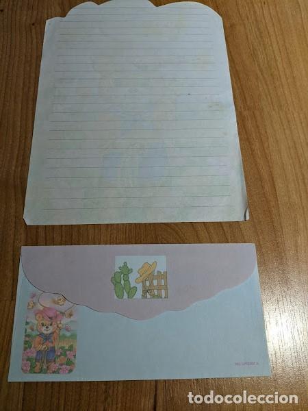Paper Collecting Others: ANTIGUA CARTA + SOBRE OLOR &laquo;OSITO Y CATUS&raquo; A&Ntilde;OS 90