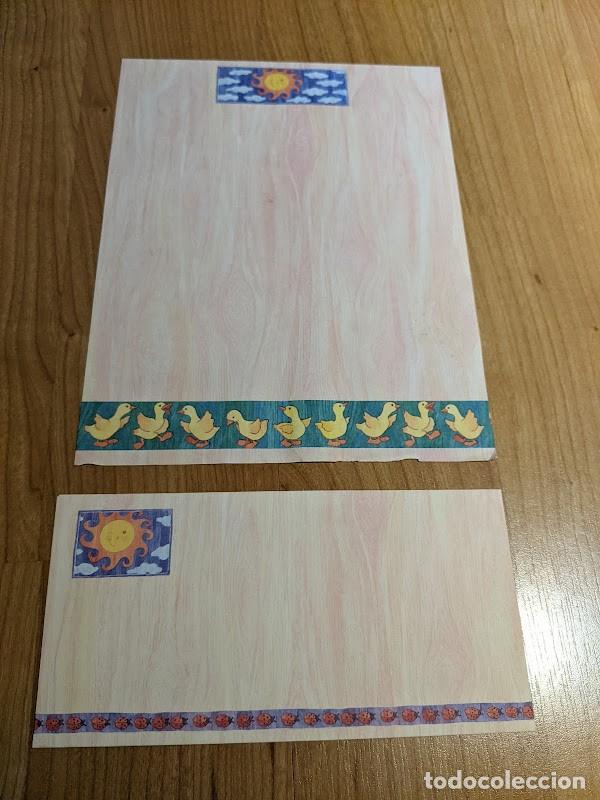 Outros artigos de papel: ANTIGUA CARTA + SOBRE OLOR &laquo;SOL&raquo; A&Ntilde;OS 90