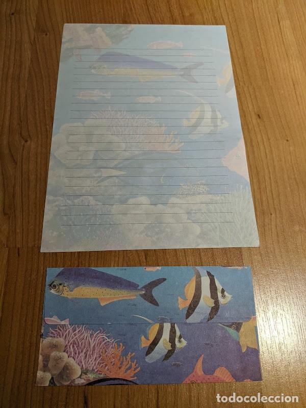 Sammelleidenschaft Andere Papierartikel: ANTIGUA CARTA + SOBRE OLOR &laquo;MAR&raquo; A&Ntilde;OS 90