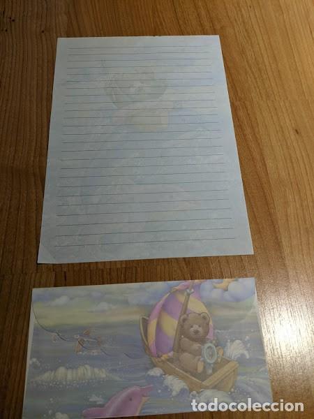 Paper Collecting Others: ANTIGUA CARTA + SOBRE OLOR &laquo;OSITO BARCO&raquo; A&Ntilde;OS 90