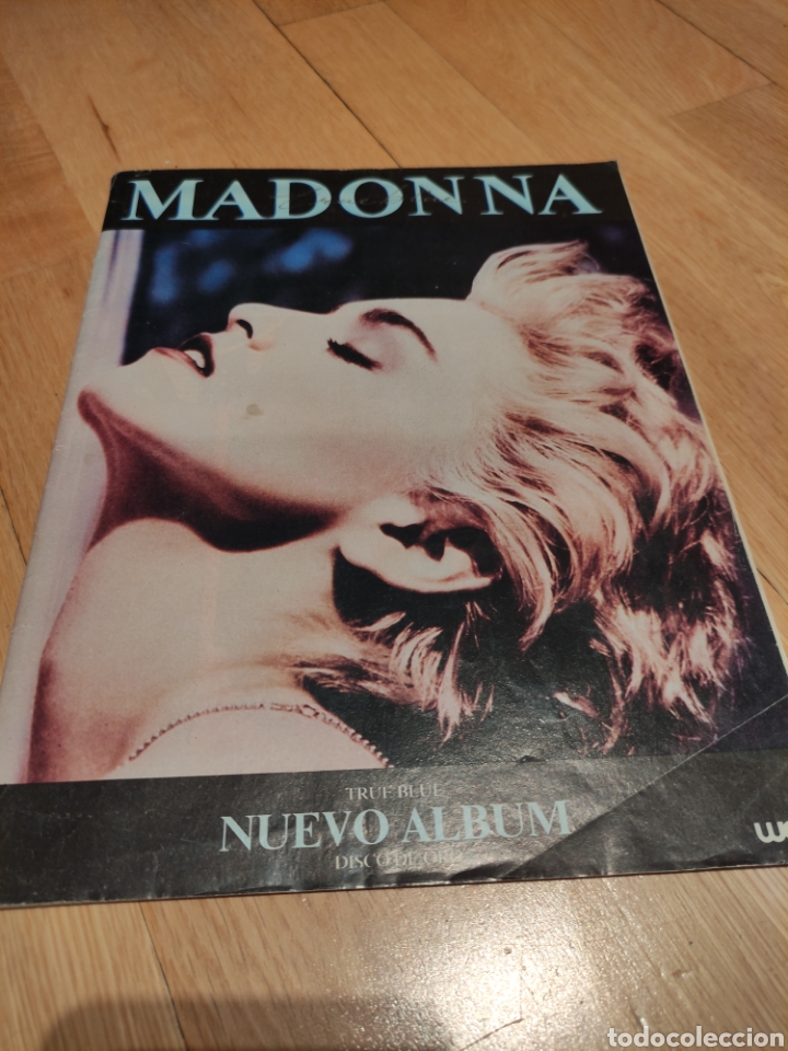 Otros Art&iacute;culos de Coleccionismo en Papel: Madonna anuncio del disco True Blue de 1986