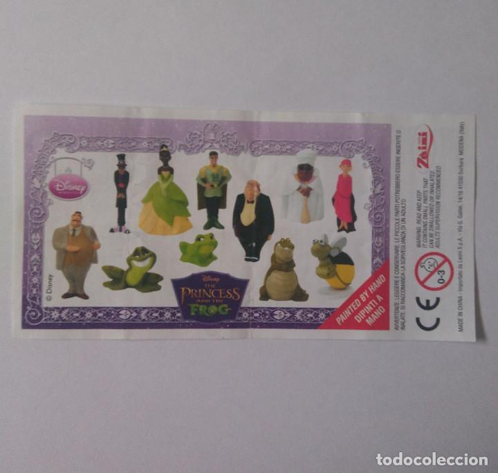 Otros Art&iacute;culos de Coleccionismo en Papel: tiana y el sapo princess frog bpz papel de huevo sorpresa disney zaini