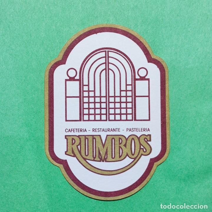 Sammelleidenschaft Andere Papierartikel: POSAVASOS - NAVARRA PAMPLONA - CAFETERIA RESTAURANTE PASTELERIA RUMBOS