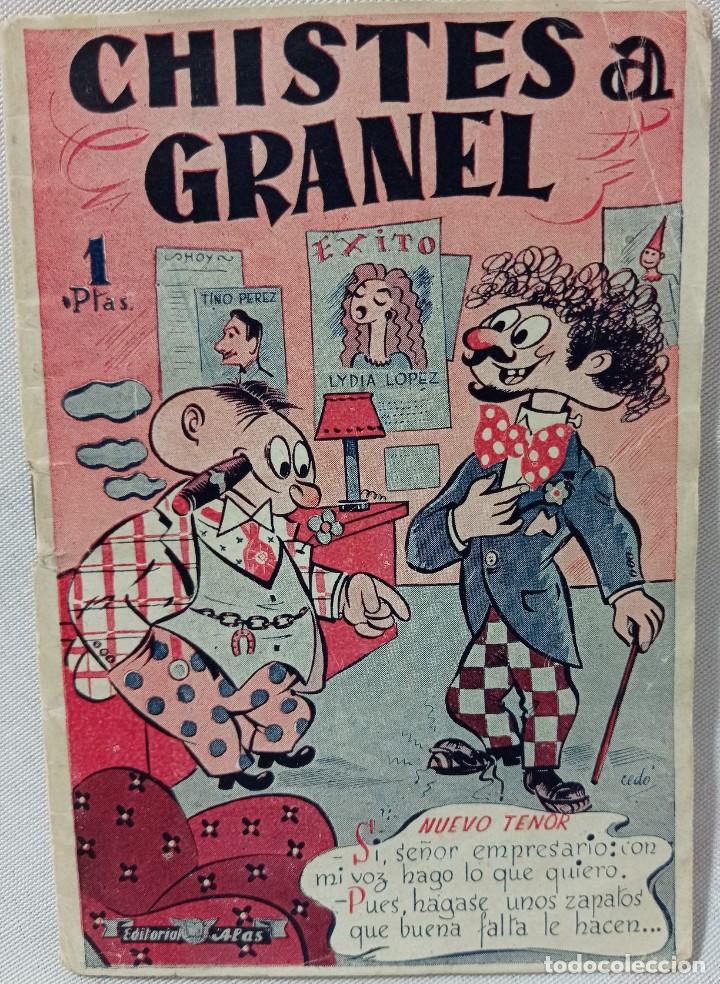 Paper Collecting Others: A&Ntilde;OS 50 , CHISTES A GRANEL , 1 PESETA .