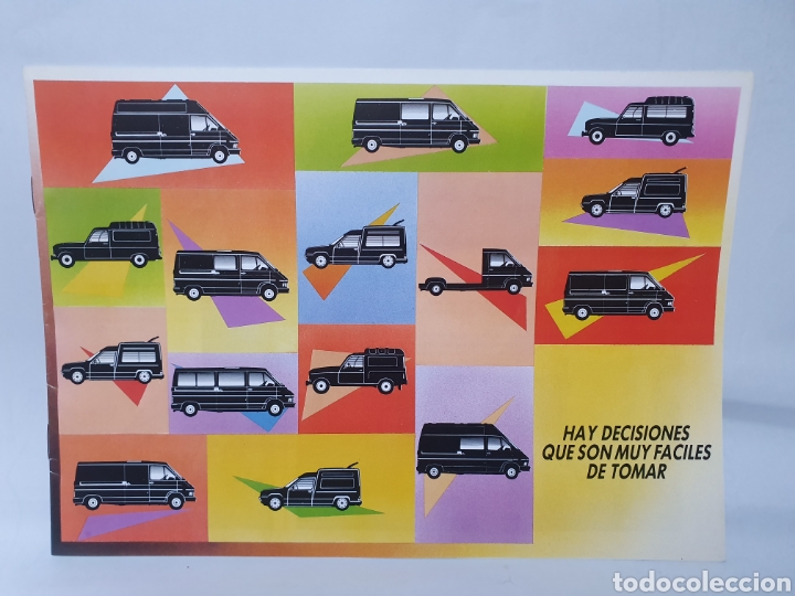 Collectionnisme Papier divers: RENAULT TRAFIC, EXPRESS, RENAULT 4 F6. CATALOGO FURGONETAS. PUBLICIDAD CAMIONETAS 1986.