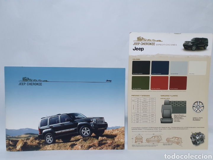 Otros art&iacute;culos de coleccionismo en papel: JEEP CHEROKEE. CATALOGO 2008.