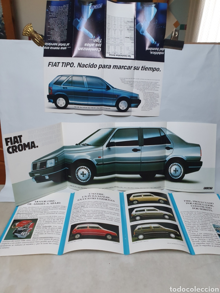 Otros Art&iacute;culos de Coleccionismo en Papel: FIAT CROMO, FIAT FIRE 1000. PUBLICIDAD A&Ntilde;OS 80.