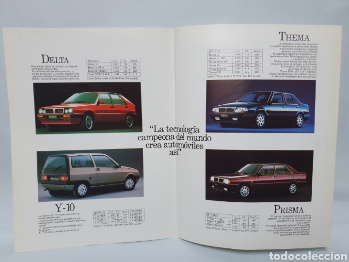 Otros Art&iacute;culos de Coleccionismo en Papel: LANCIA. PUBLICIDAD A&Ntilde;OS 80.