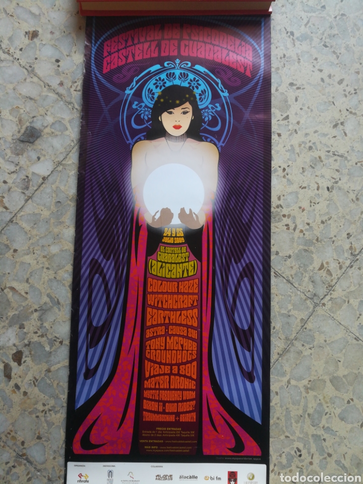 Outros artigos de papel: Poster Festival de Psicodelia Castell de Guadalest 2009