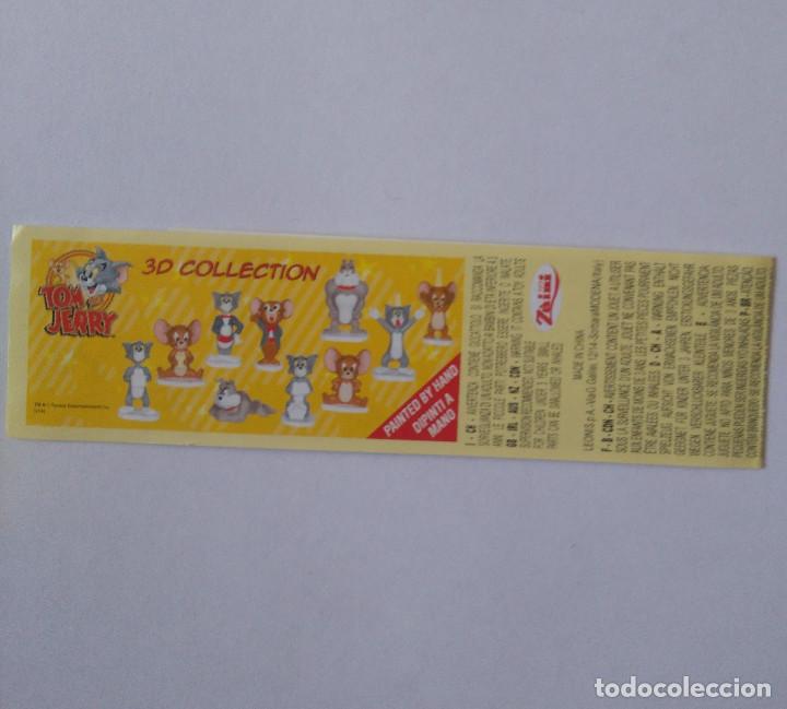 Otros Art&iacute;culos de Coleccionismo en Papel: bpz de huEvo sorpresa zaini papel checklist tom jerry 3d