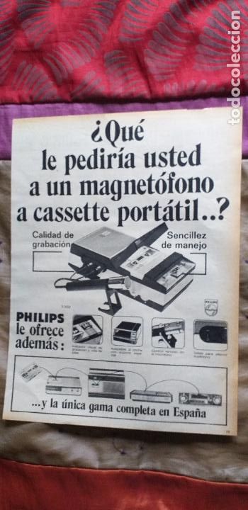Sammelleidenschaft Andere Papierartikel: PUBLICIDAD-V82-HOJA-RECORTE-PRENSA-PHILIPS