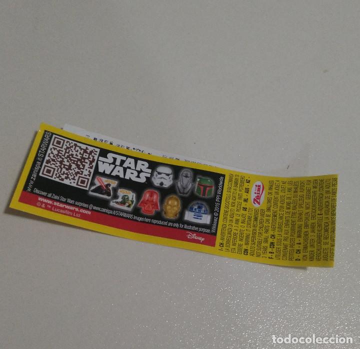 Otros art&iacute;culos de coleccionismo en papel: bpz de huevo sorpresa zaini papel checklist star wars guerra galaxias