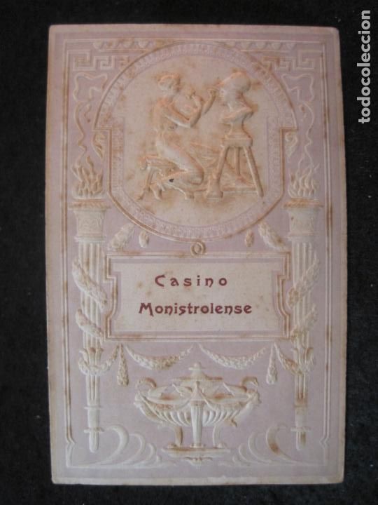 Altri oggetti di carta: MONISTROL-PROGRAMA BAILE CASINO MONISTROLENSE-VER FOTOS-(88.874)
