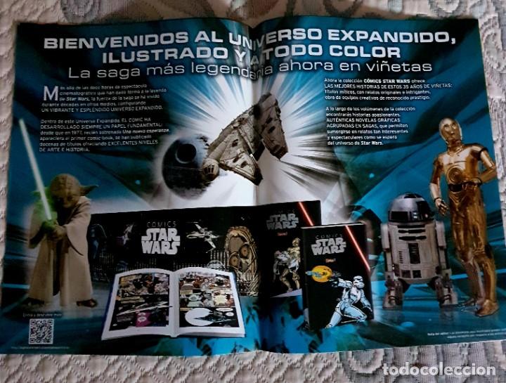 Otros art&iacute;culos de coleccionismo en papel: Star wars c&oacute;mics publicidad - Foto 3