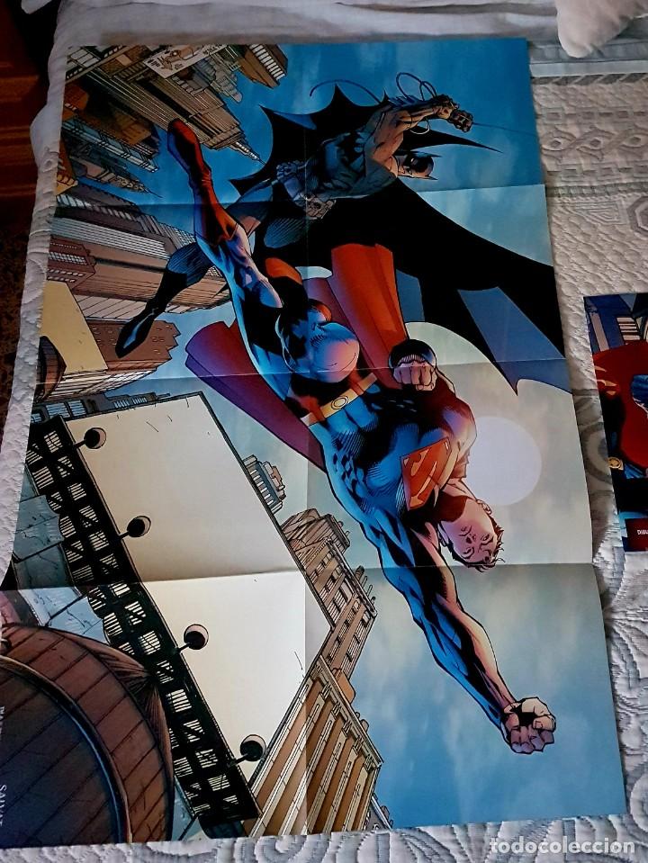 Otros art&iacute;culos de coleccionismo en papel: Espectacular p&oacute;ster Superman y Batman - Foto 1