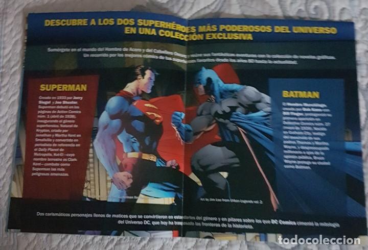 Otros art&iacute;culos de coleccionismo en papel: Publicidad c&oacute;mics DC. Batman y Superman - Foto 2