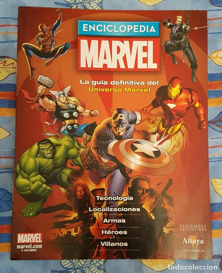 Otros art&iacute;culos de coleccionismo en papel: Publicidad enciclopedia Marvel c&oacute;mics . - Foto 1