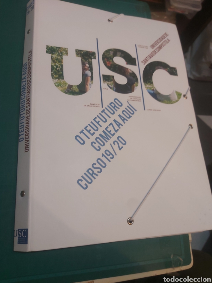 Collectionnisme Papier divers: CARPETA USC O TEU FUTURO COMENZA AQU&Iacute; CURSO 19/ 20 UNIVERSIDAD SANTIAGO COMPOSTELA