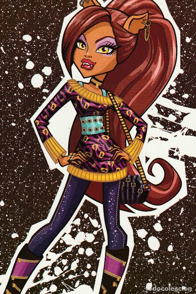 Otros Art&iacute;culos de Coleccionismo en Papel: 1 TARJETA TIPO POSTAL PANINI 2011 - MONSTER HIGH - 10