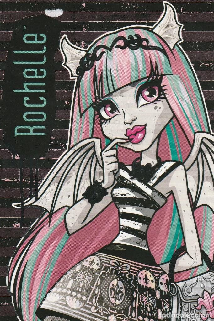 Otros Art&iacute;culos de Coleccionismo en Papel: 1 TARJETA TIPO POSTAL PANINI 2011 - MONSTER HIGH - 39 ROCHELLE