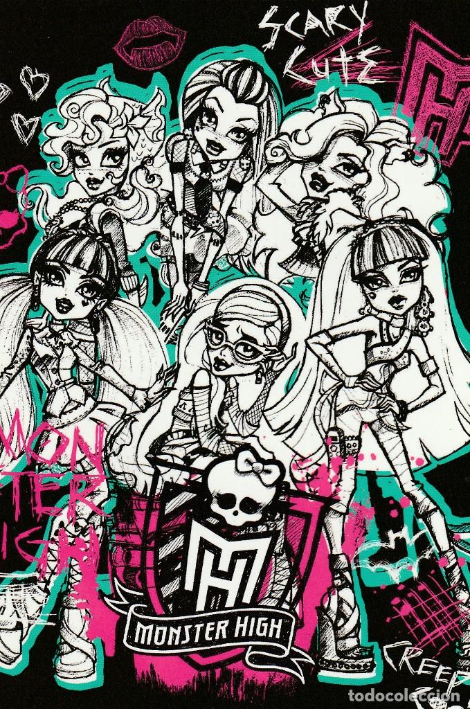 Otros Art&iacute;culos de Coleccionismo en Papel: 1 TARJETA TIPO POSTAL PANINI 2011 - MONSTER HIGH - 104