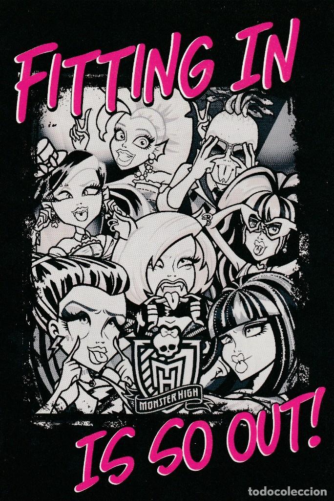 Otros Art&iacute;culos de Coleccionismo en Papel: 1 TARJETA TIPO POSTAL PANINI 2011 - MONSTER HIGH - 96 FITTING IN IS SO OUT