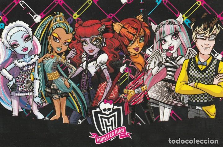 Otros Art&iacute;culos de Coleccionismo en Papel: 1 TARJETA TIPO POSTAL PANINI 2011 - MONSTER HIGH - 42