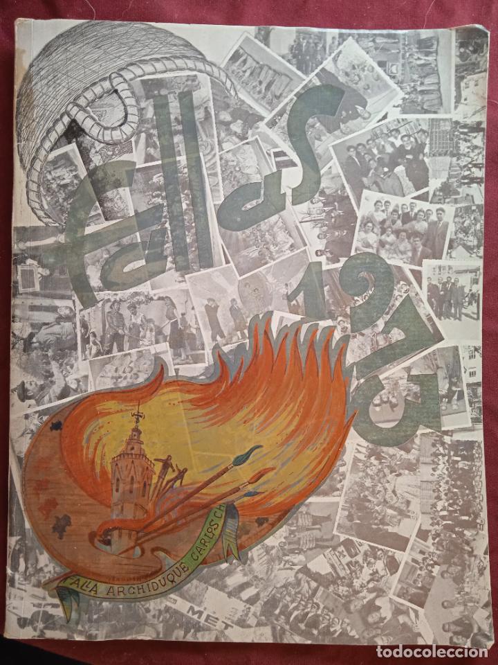 Otros Art&iacute;culos de Coleccionismo en Papel: Fallas de Valencia. Llibret de la falla Archiduque Carlos 1973
