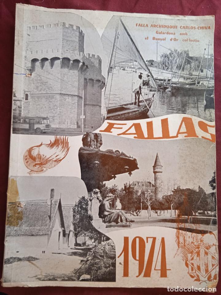 Otros Art&iacute;culos de Coleccionismo en Papel: Fallas de Valencia. Llibret de la falla Archiduque Carlos 1974
