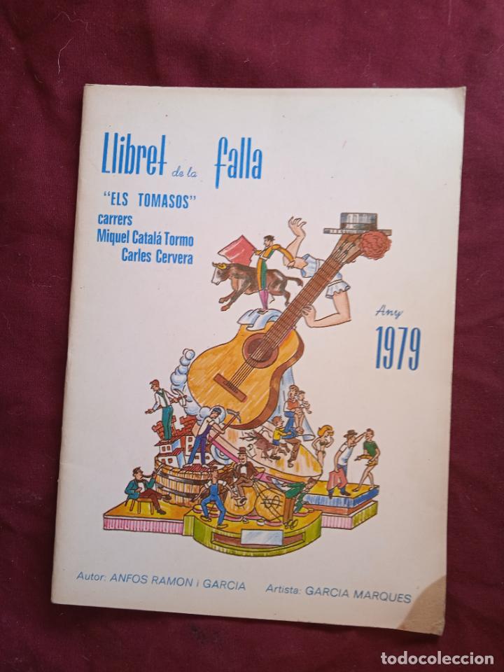 Otros Art&iacute;culos de Coleccionismo en Papel: Fallas de Valencia. Llibret de la falla Tomasos 1979