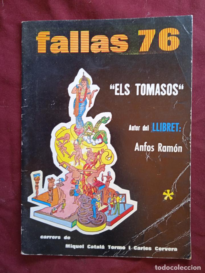 Otros Art&iacute;culos de Coleccionismo en Papel: Fallas de Valencia. Llibret de la falla Tomasos 1976