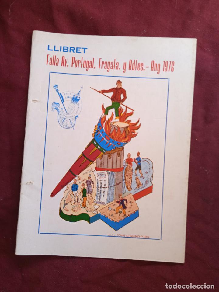 Otros Art&iacute;culos de Coleccionismo en Papel: Fallas de Valencia. Llibret de la falla Portugal, Fragata 1976