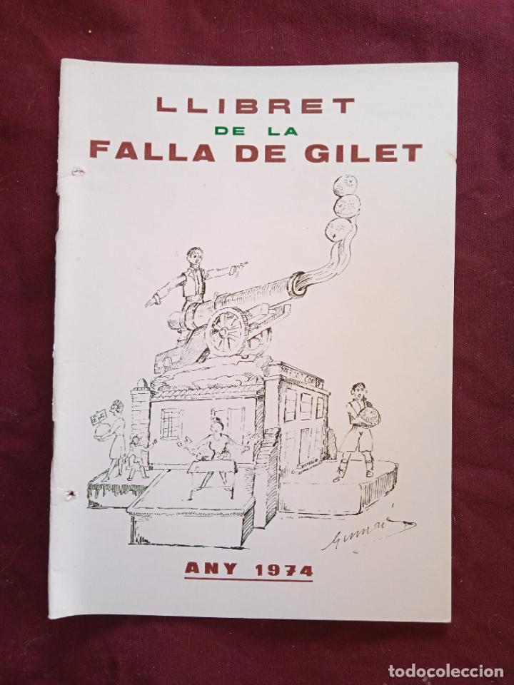 Otros Art&iacute;culos de Coleccionismo en Papel: Fallas de Valencia. Llibret de la falla de Gilet 1974