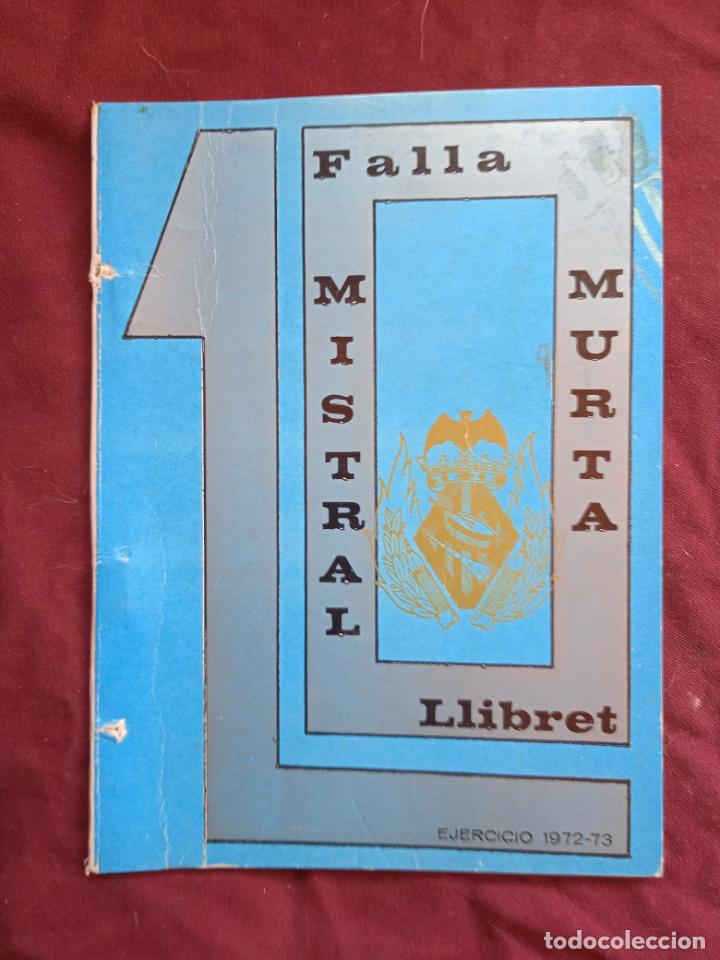 Otros Art&iacute;culos de Coleccionismo en Papel: Fallas de Valencia. Llibret de la falla Mistral Murta 1972 1973