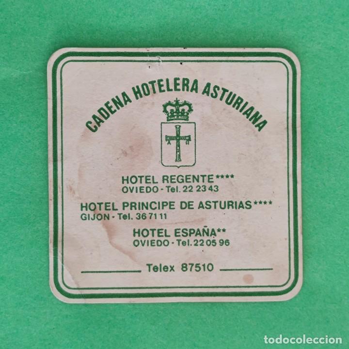Otros art&iacute;culos de coleccionismo en papel: POSAVASOS -OVIEDO GIJON - CADENA HOTELERA ASTURIANA -HOTEL REGENTE PRINCIPE DE ASTURIAS ESPA&Ntilde;A