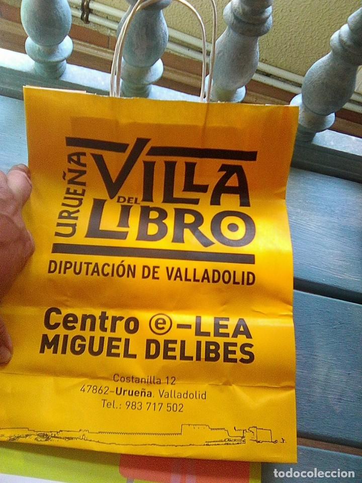 Otros Art&iacute;culos de Coleccionismo en Papel: Urue&ntilde;a, Villa Del Libro - Bolsa de papel abecedarios - Centro Miguel Delibes