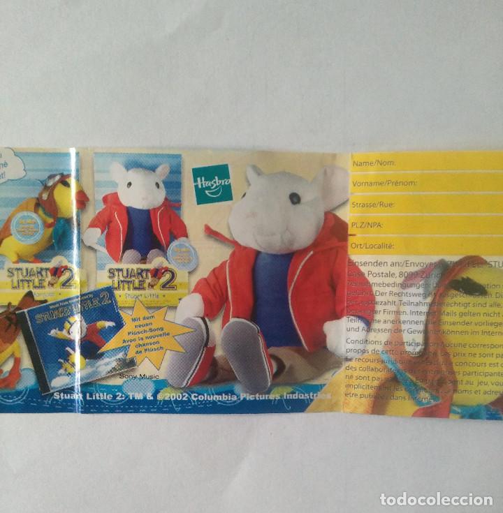 Otros art&iacute;culos de coleccionismo en papel: bpz papel promocional merchandising pelicula stuart little raton hasbro cine