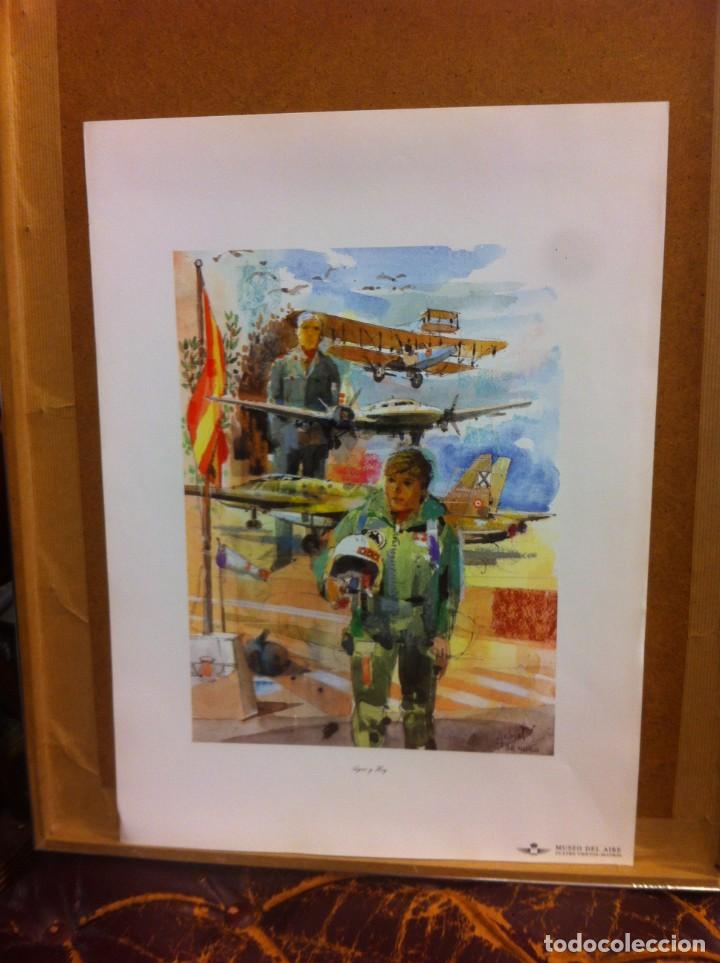 Collectionnisme Papier divers: L&Aacute;MINA. MUSEO DEL AIRE, CUATRO VIENTOS. MADRID. AYER Y HOY. MEDIDAS: 44 X 32CM