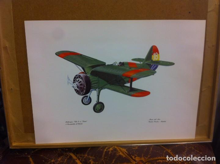 Outros artigos de papel: L&Aacute;MINA. MUSEO DEL AIRE, CUATRO VIENTOS. MADRID. POLIKARPOV CKB I-15, CHATO. MEDIDAS: 44 X 32CM