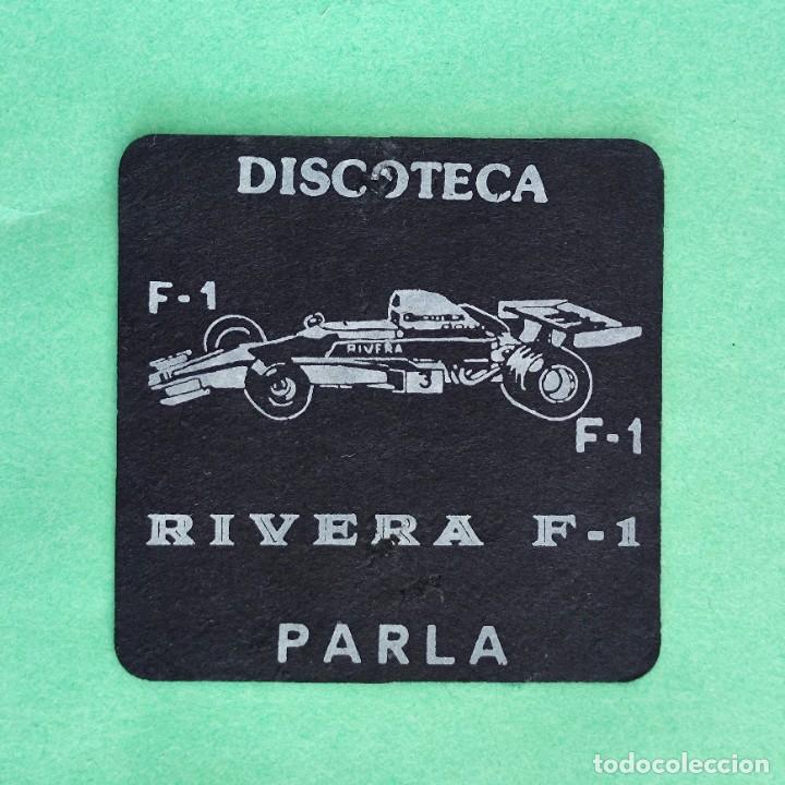 Otros Art&iacute;culos de Coleccionismo en Papel: POSAVASOS - MADRID PARLA - DISCOTECA RIVERA F-1 - AUTOMOVIL DEPORTES FORMULA 1