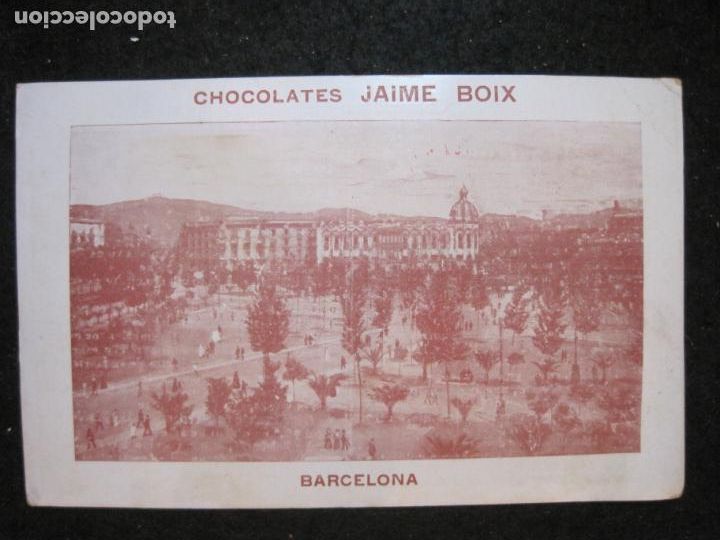 Otros art&iacute;culos de coleccionismo en papel: BARCELONA-CHOCOLATES JAIME BOIX-CIRCULO DE ULTRAMARINOS COMETIBLES FESTIVAL 1915-VER FOTOS-(K-5640)