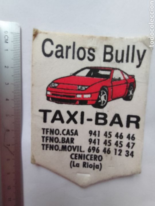 Otros Art&iacute;culos de Coleccionismo en Papel: Posavasos taxi bar - Carlos bully-disco bar el paso- cafeteria el marques-bar las piscinas- cenicero