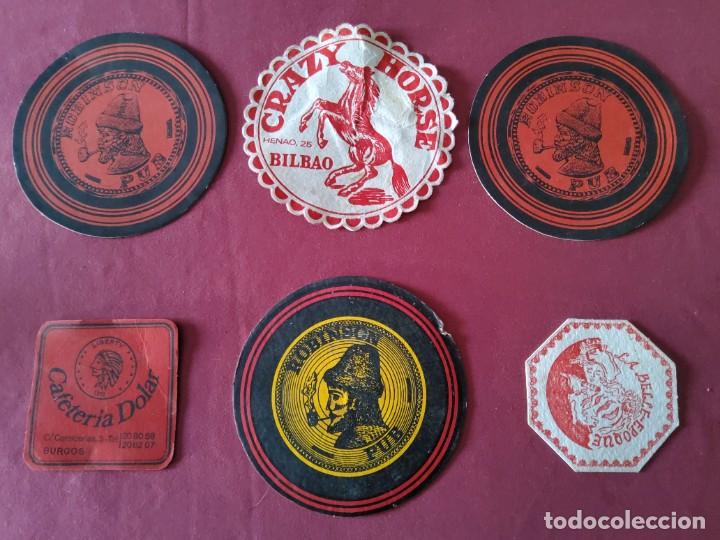 Otros Art&iacute;culos de Coleccionismo en Papel: 6 POSAVASOS ANTIGUOS