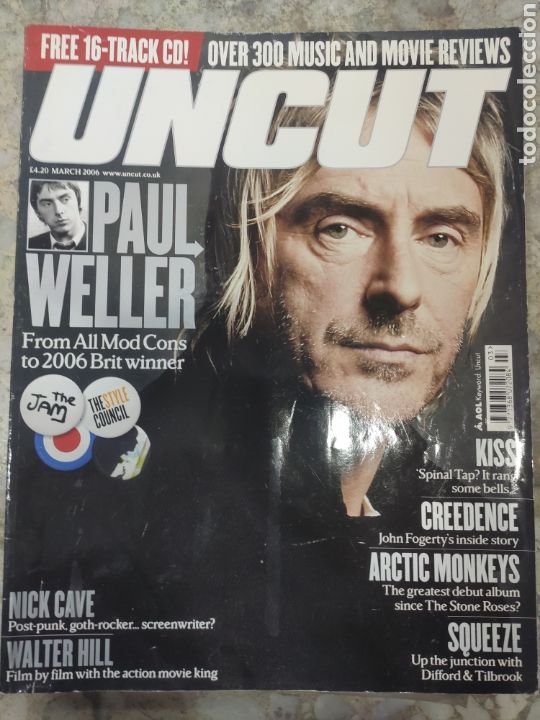 Outros artigos de papel: Revista Uncut 2006 Paul Weller