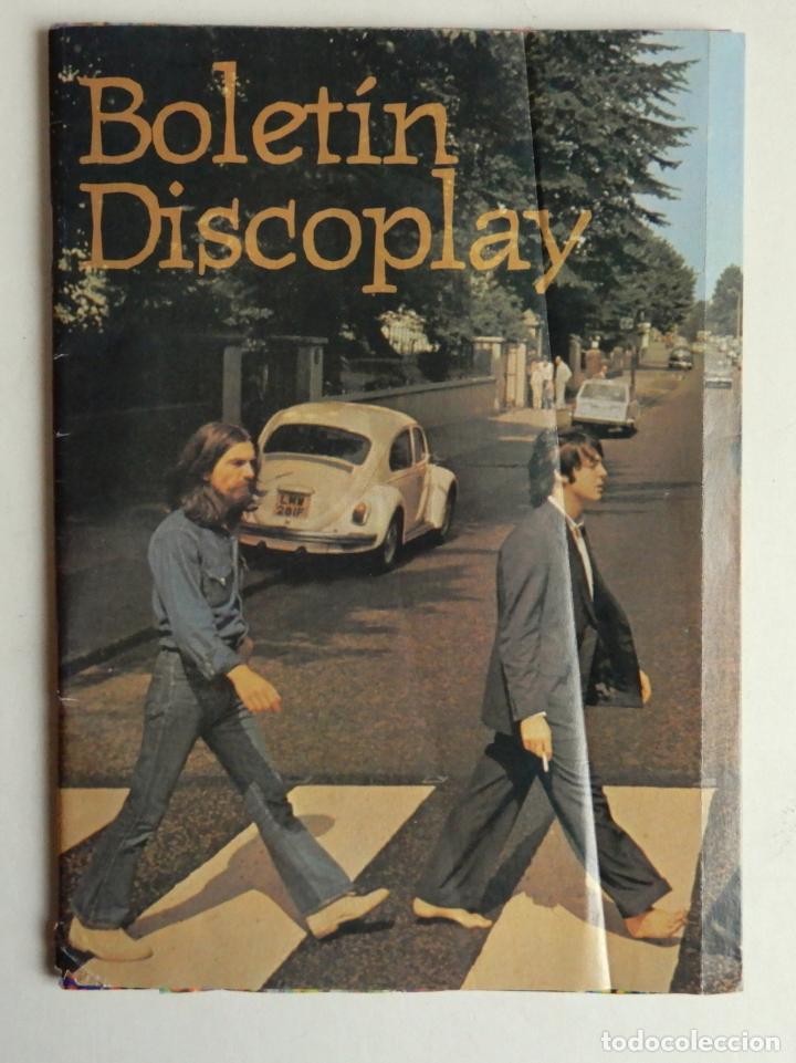 Otros art&iacute;culos de coleccionismo en papel: BOLET&Iacute;N DISCOPLAY PORTADA BEATLES