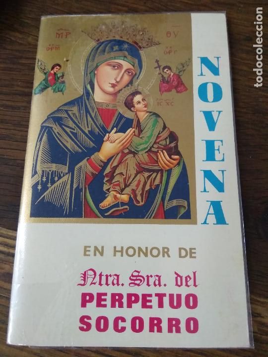 Sammelleidenschaft Andere Papierartikel: Novena en honor de Nuestra Se&ntilde;ora del Perpetuo Socorro. 1979. Papel-125