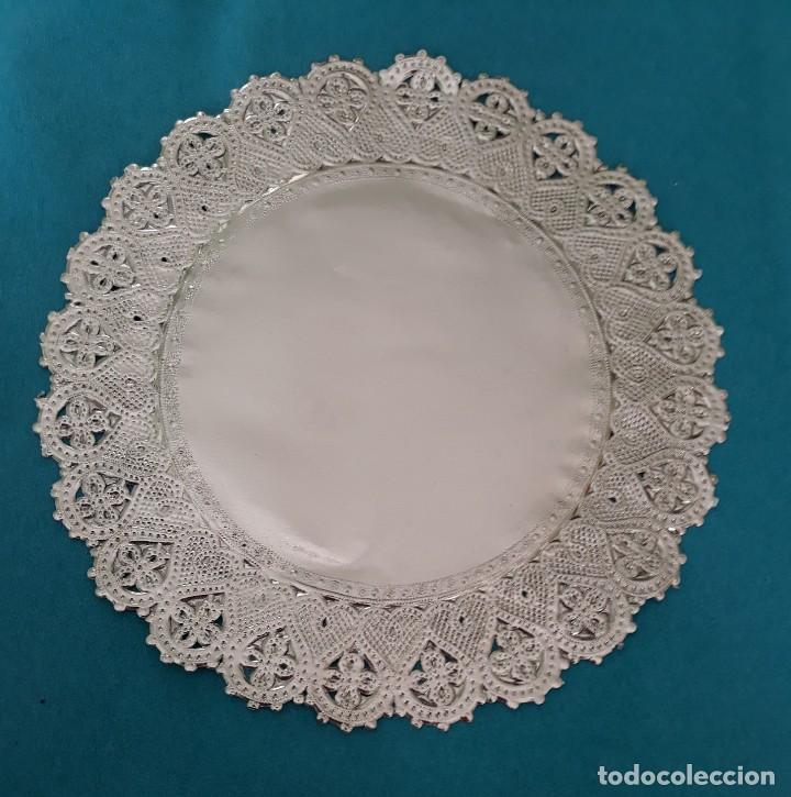 Sammelleidenschaft Andere Papierartikel: Blondas papel dorado troquelado - pasteleria - paquete de 10 - 21 cm de di&aacute;metro -navidad - nuevos