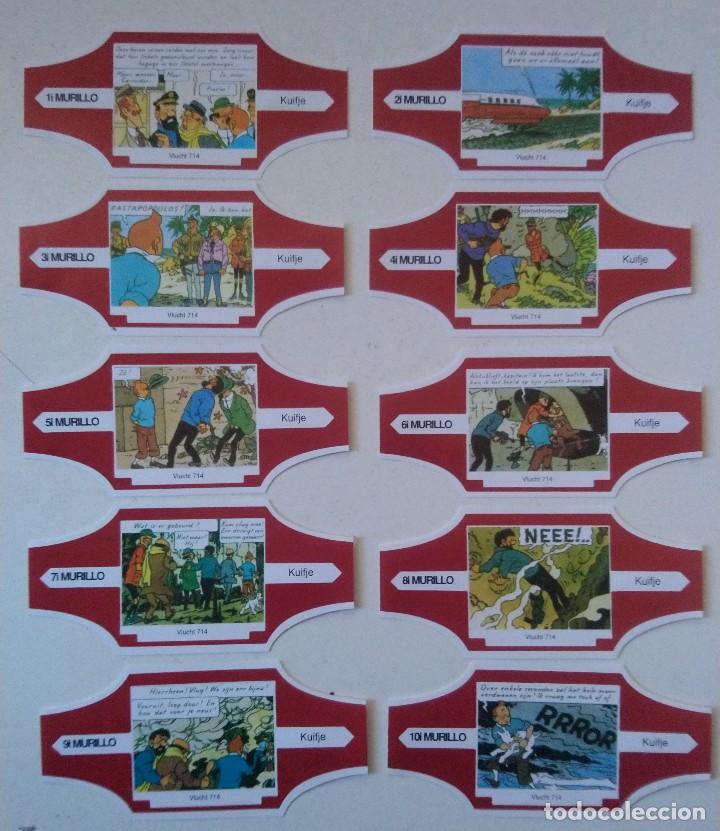 Otros art&iacute;culos de coleccionismo en papel: TINTIN - VITOLAS VUELO 714 A SIDNEY